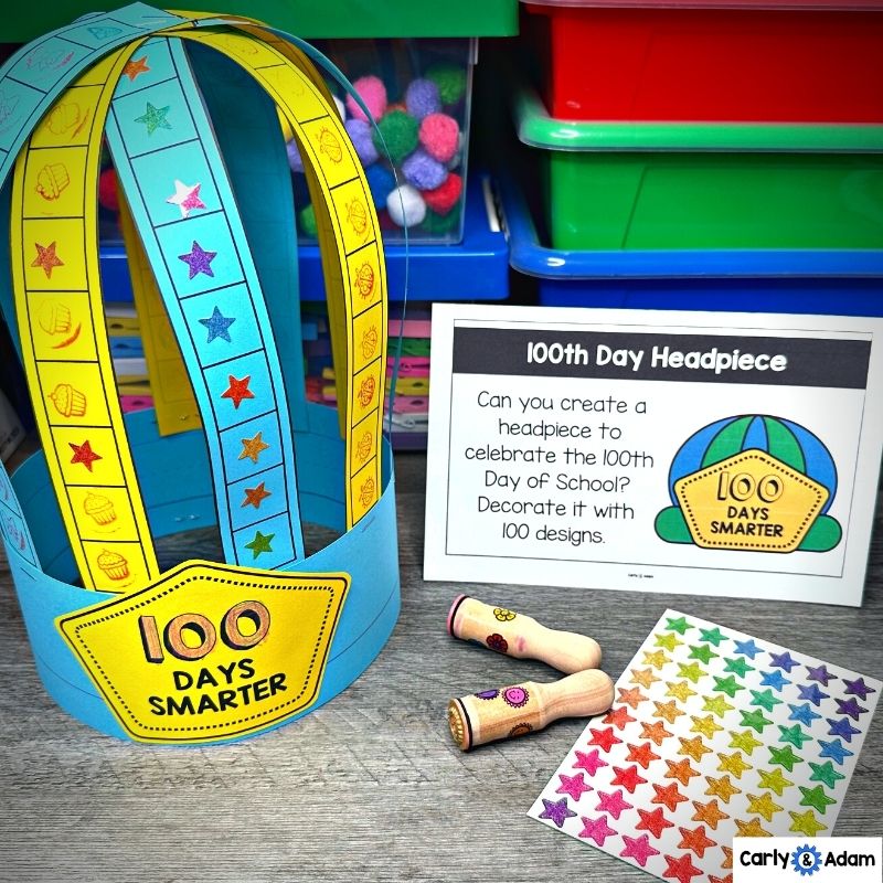 100th Day of School Activities and STEM Centers