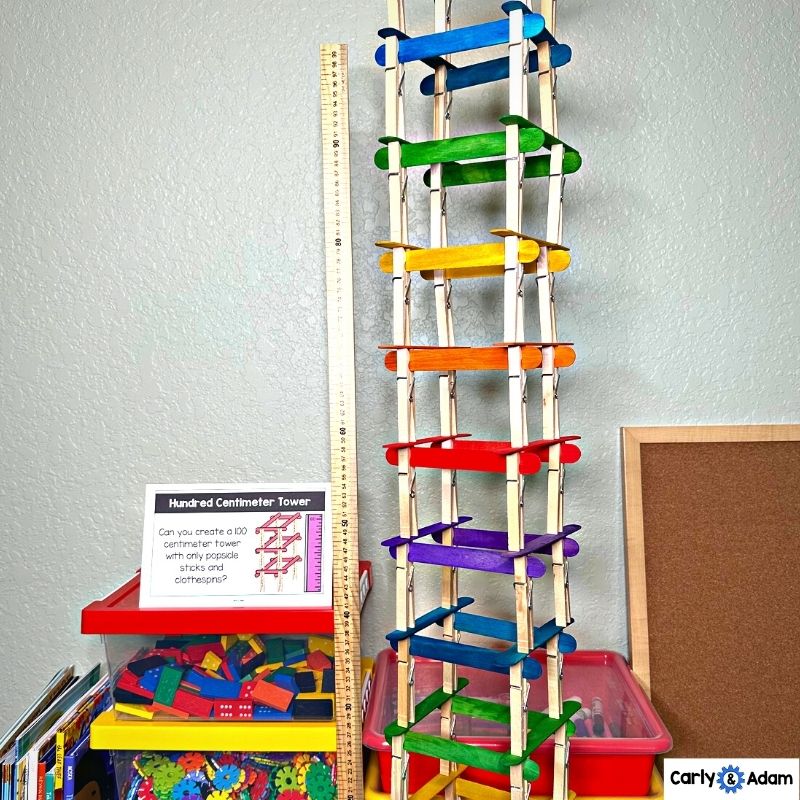 100th Day of School Activities and STEM Centers