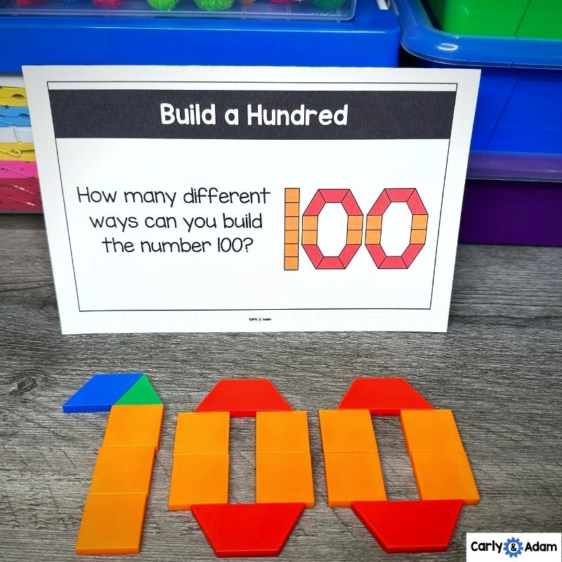 100th Day of School Activities and STEM Centers