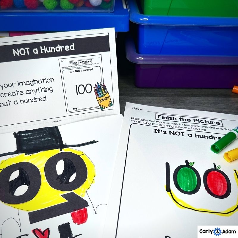 100th Day of School Activities and STEM Centers