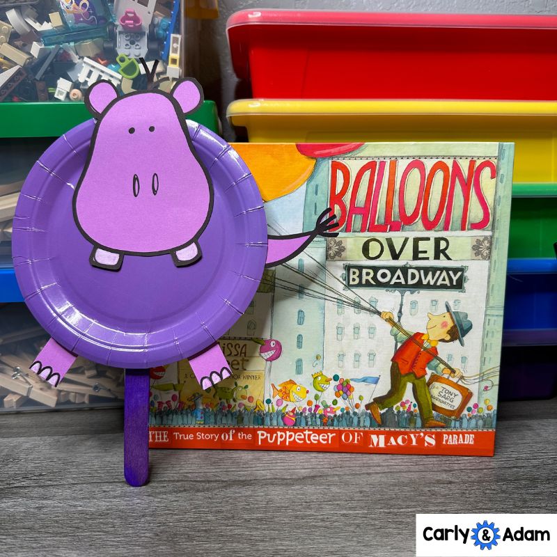 NO Balloons Over Broadway Thanksgiving READ ALOUD STEM Activity Latex Free