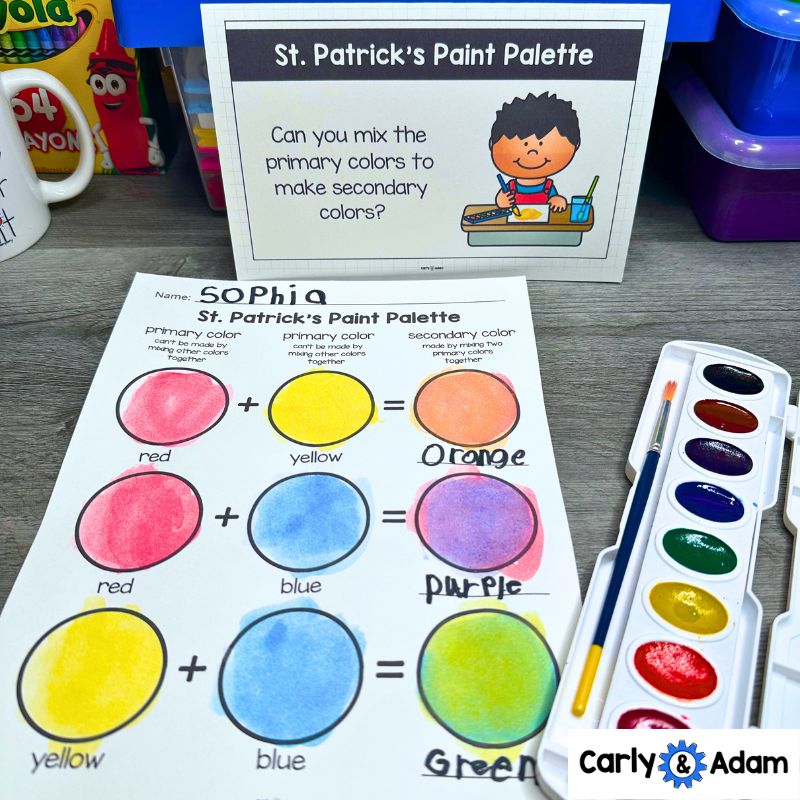 12 St. Patrick's Day STEM Centers Leprechaun, Rainbow Bridge, Creativity — preview 8