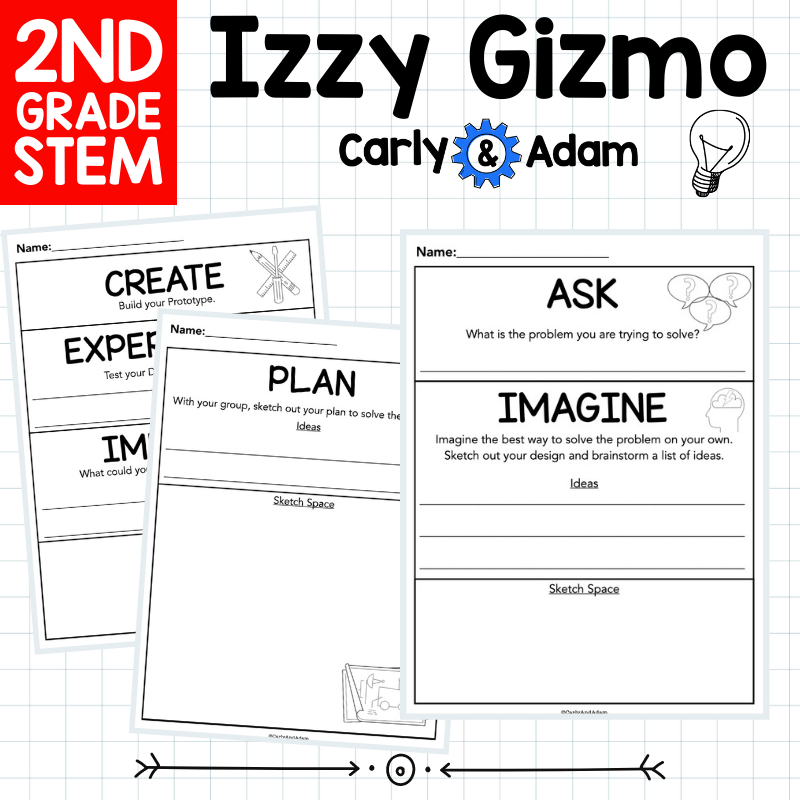 Izzy Gizmo 2nd Grade Engineering STEM Challenge