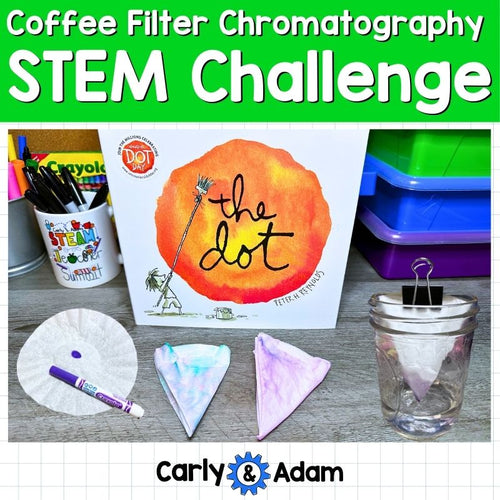 1st Grade Dot Day Filter Chromatography The Dot by Peter Reynolds Activity — preview 9