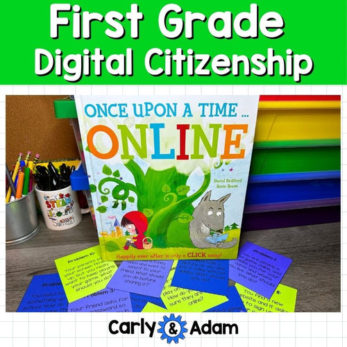 1st Grade Digital Citizenship Lesson Plan Online Safety and Responsibility — preview 8