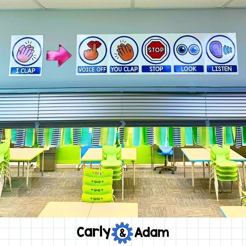 Attention Getters Posters, Call and Response, STEM Classroom Call backs Decor — preview 7