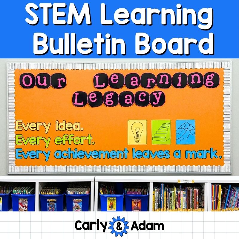Our Learning Legacy Science and STEM Bulletin Board Classroom Decor — preview 1