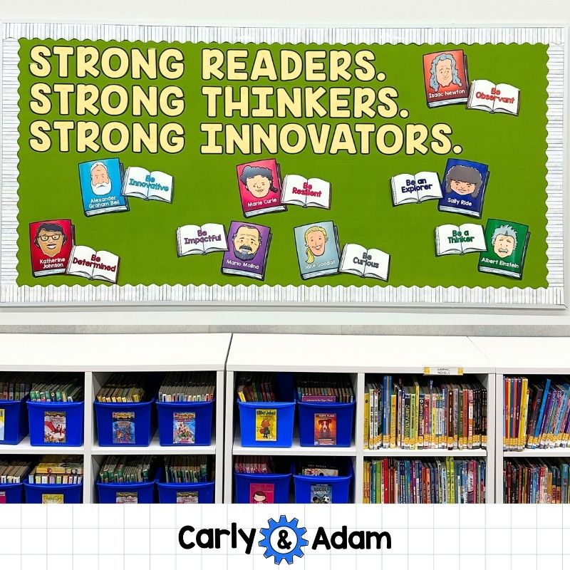 STEM Innovators Bulletin Board - Famous Scientists and Inventors Posters — preview 5