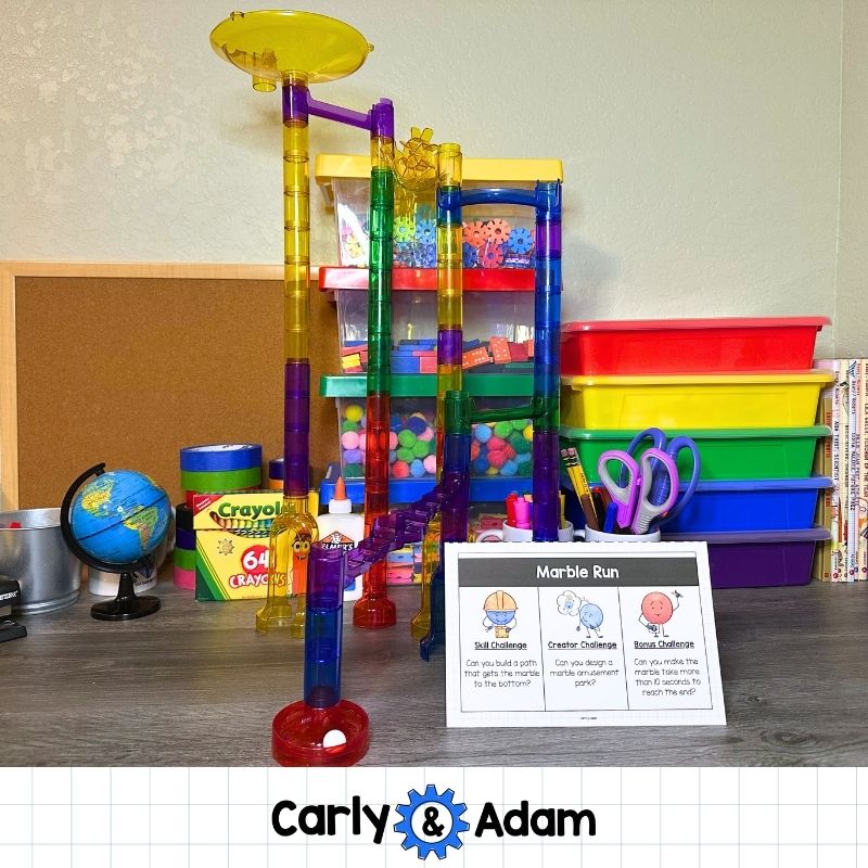 Reusable Science STEM Centers for 2nd Grade - 5th Grade Makerspace Bins — preview 3