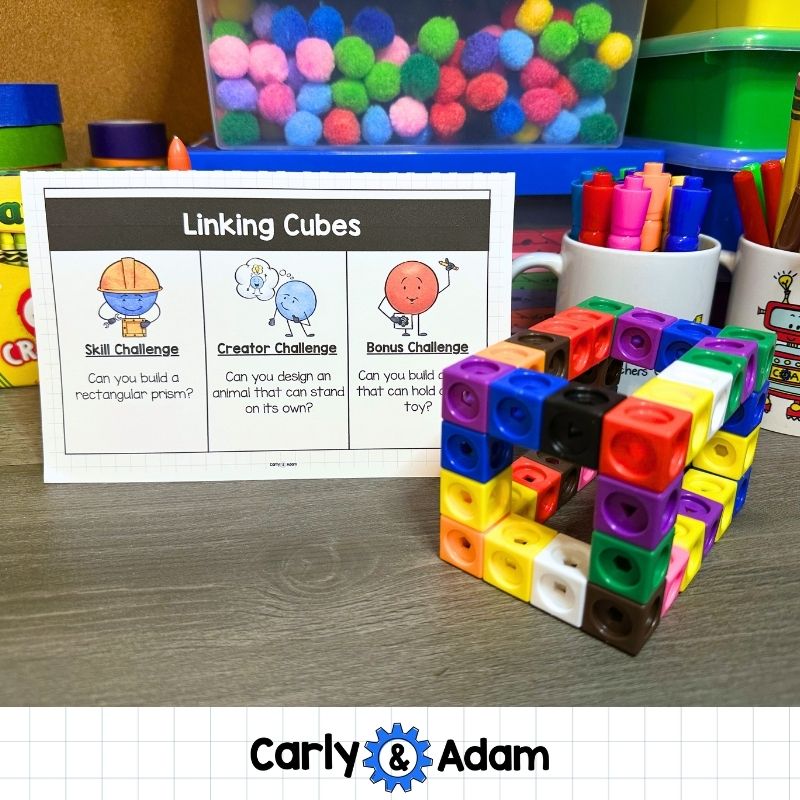 Reusable Science STEM Centers for 2nd Grade - 5th Grade Makerspace Bins — preview 7