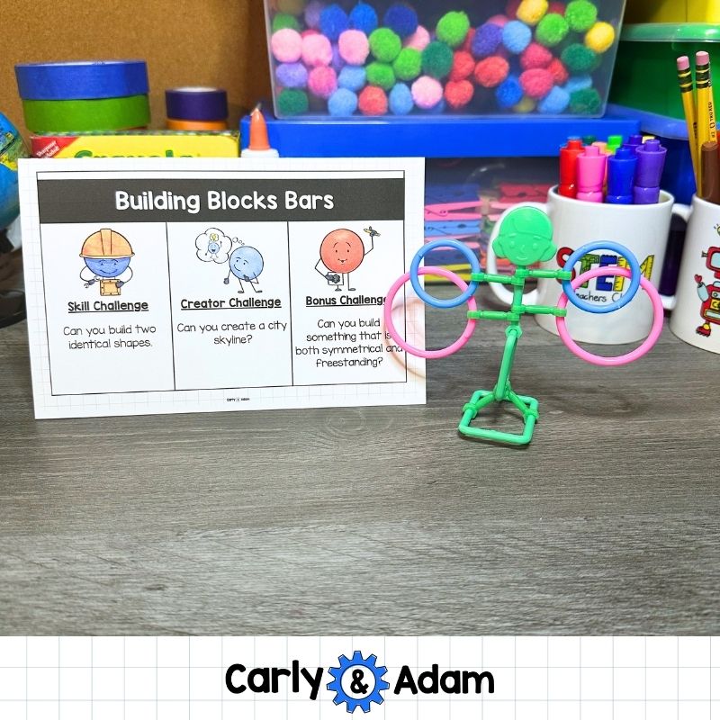 Reusable Science STEM Centers for 2nd Grade - 5th Grade Makerspace Bins — preview 8