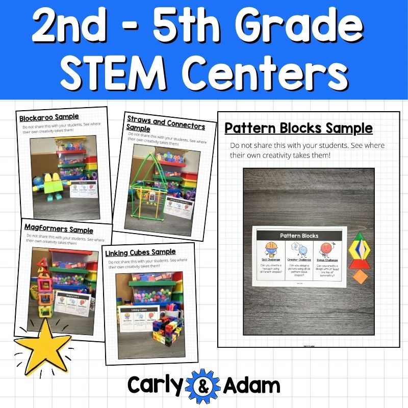 Reusable Science STEM Centers for 2nd Grade - 5th Grade Makerspace Bins — preview 12