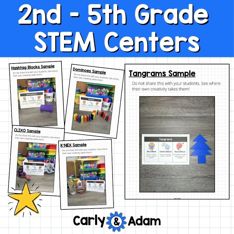 Reusable Science STEM Centers for 2nd Grade - 5th Grade Makerspace Bins — preview 14