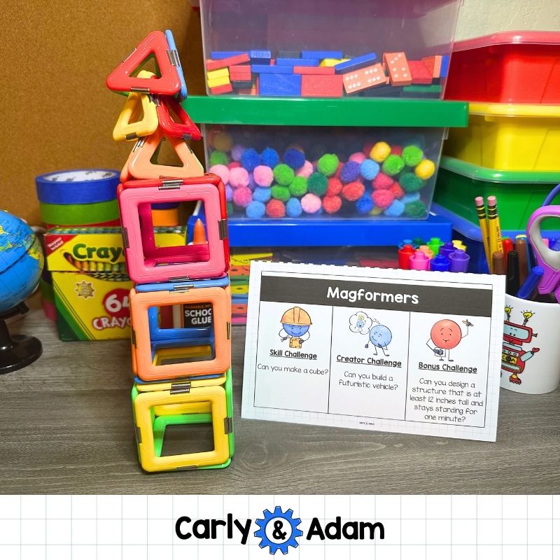 Reusable Science STEM Centers for 2nd Grade - 5th Grade Makerspace Bins — preview 16