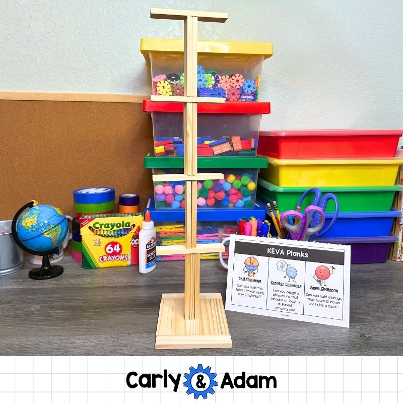 Reusable Science STEM Centers for 2nd Grade - 5th Grade Makerspace Bins — preview 18