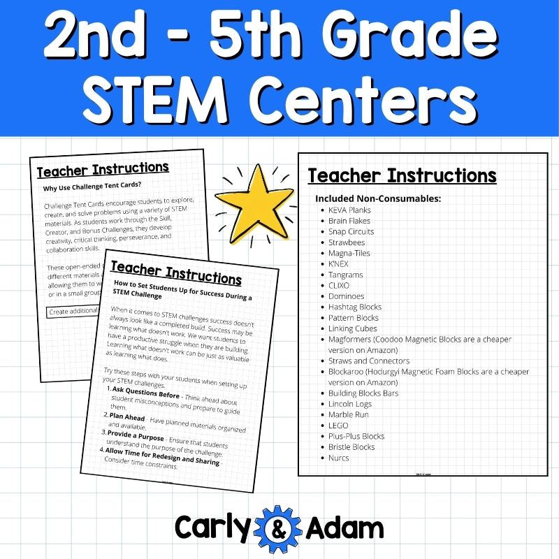 Reusable Science STEM Centers for 2nd Grade - 5th Grade Makerspace Bins — preview 19