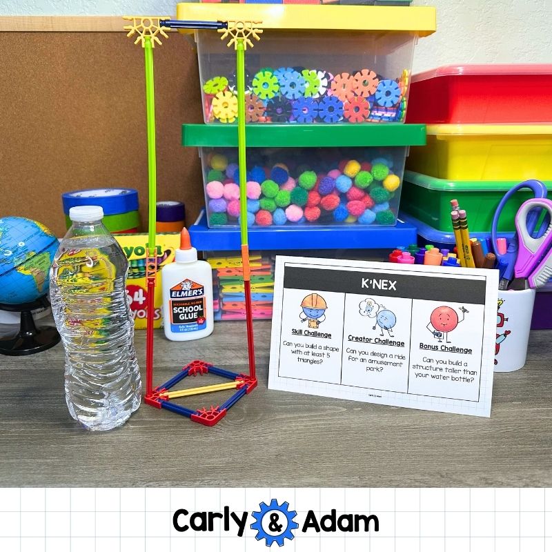 Reusable Science STEM Centers for 2nd Grade - 5th Grade Makerspace Bins — preview 24