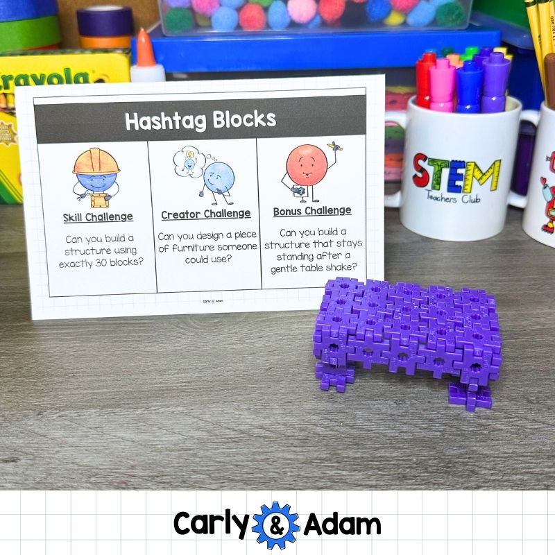 Reusable Science STEM Centers for 2nd Grade - 5th Grade Makerspace Bins — preview 25