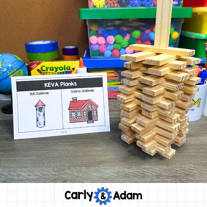 Reusable STEM Science Centers for Pre-K through 1st Grade Makerspace Bins — preview 2