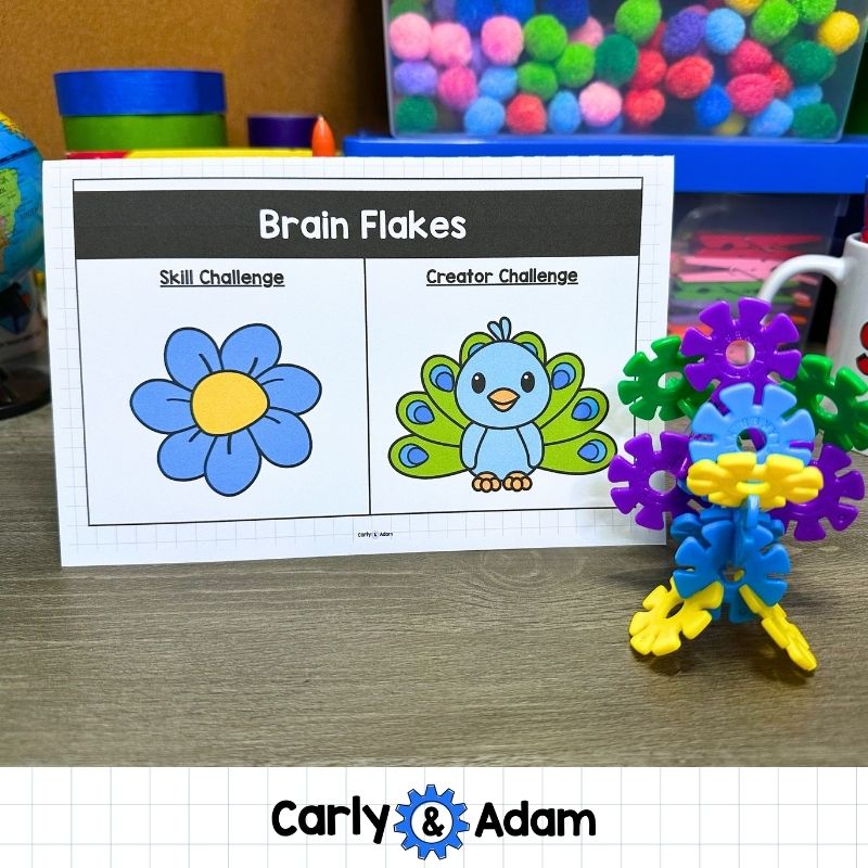 Reusable STEM Science Centers for Pre-K through 1st Grade Makerspace Bins — preview 3