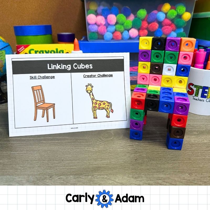 Reusable STEM Science Centers for Pre-K through 1st Grade Makerspace Bins — preview 4