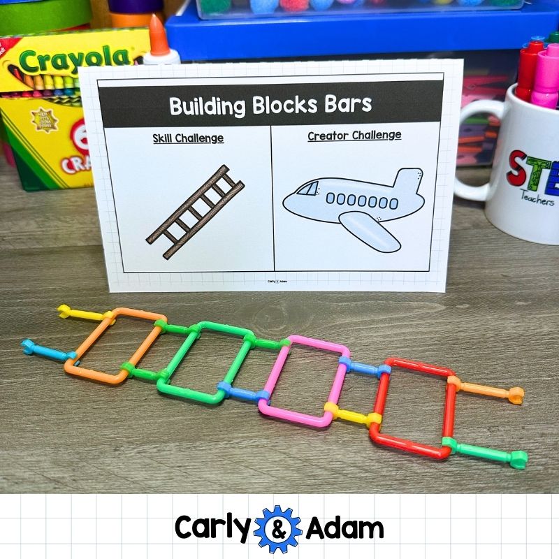 Reusable STEM Science Centers for Pre-K through 1st Grade Makerspace Bins — preview 6