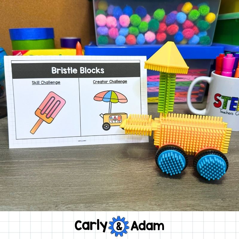 Reusable STEM Science Centers for Pre-K through 1st Grade Makerspace Bins — preview 7