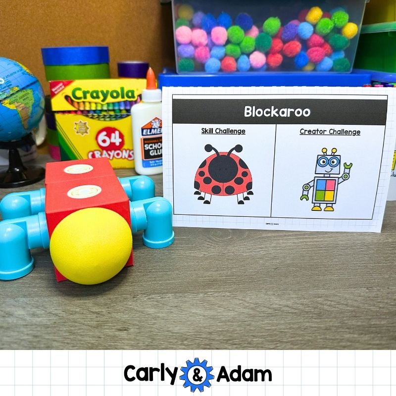 Reusable STEM Science Centers for Pre-K through 1st Grade Makerspace Bins — preview 8