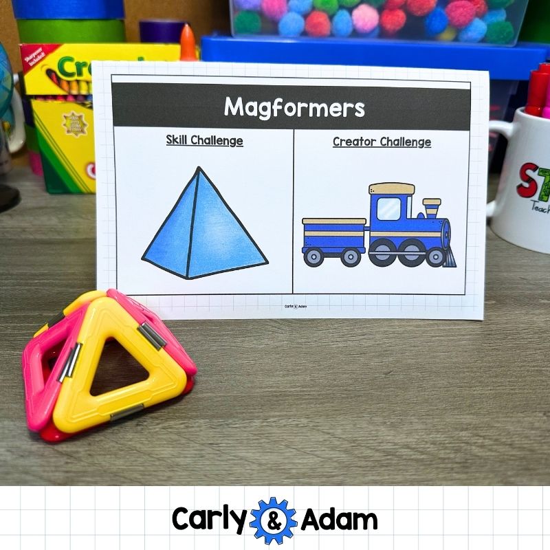 Reusable STEM Science Centers for Pre-K through 1st Grade Makerspace Bins — preview 16