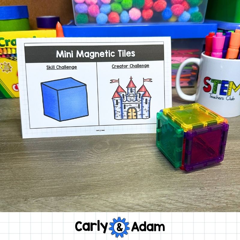 Reusable STEM Science Centers for Pre-K through 1st Grade Makerspace Bins — preview 20