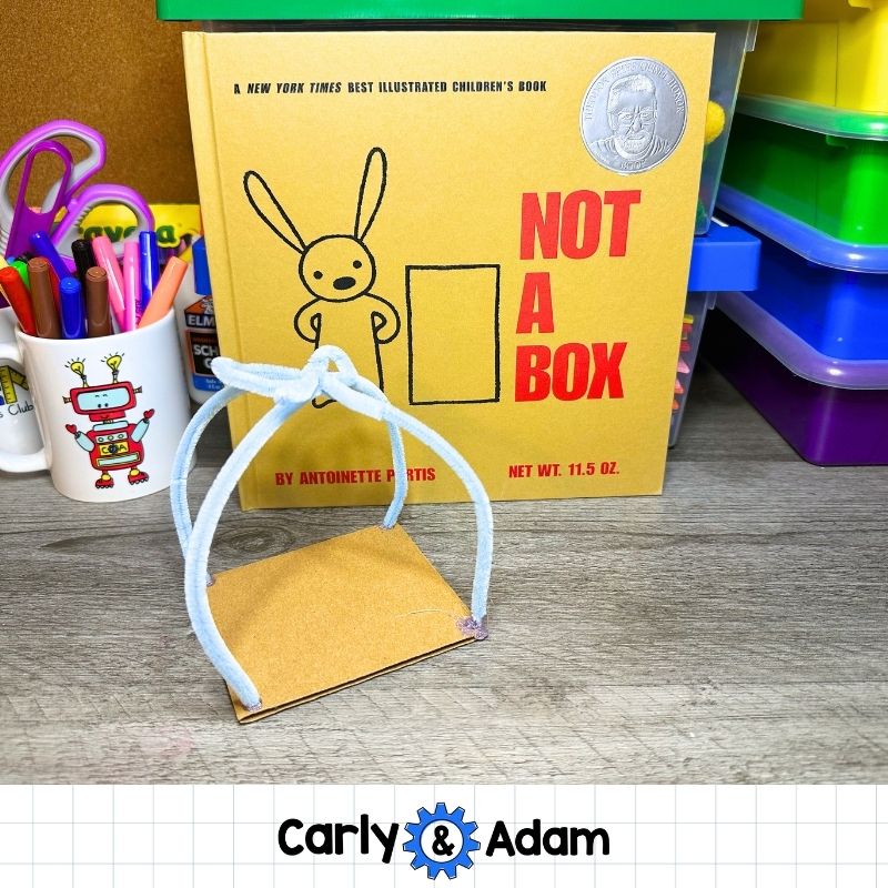 Not a Box Activity Read Aloud Book Creativity Back to School Morning Work — preview 3