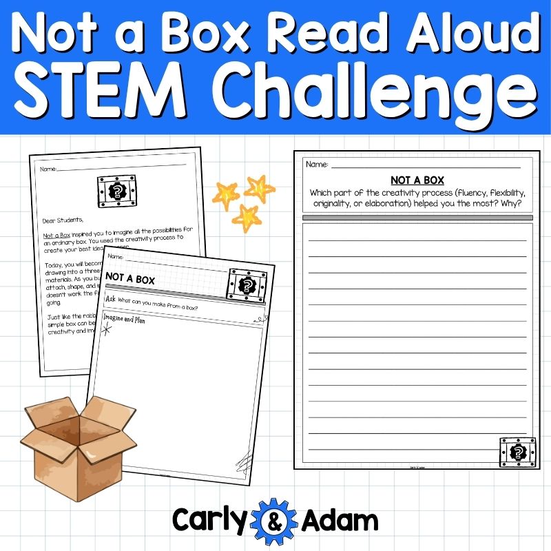 Not a Box Activity Read Aloud Book Creativity Back to School Morning Work — preview 6