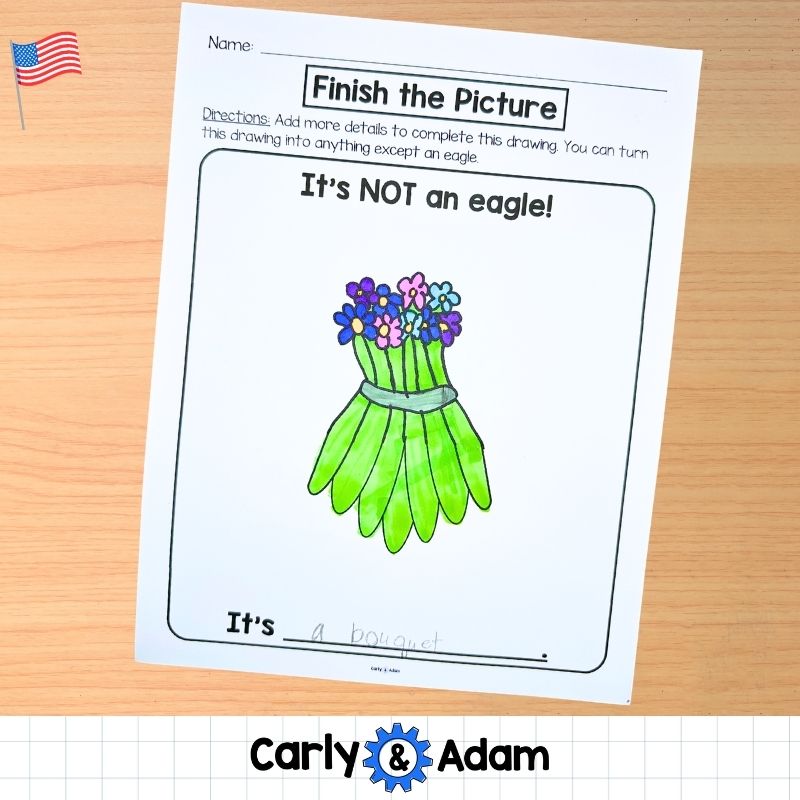 America 250 Creativity Challenges Morning Work, Brain Breaks, STEM Sub Plans — preview 8
