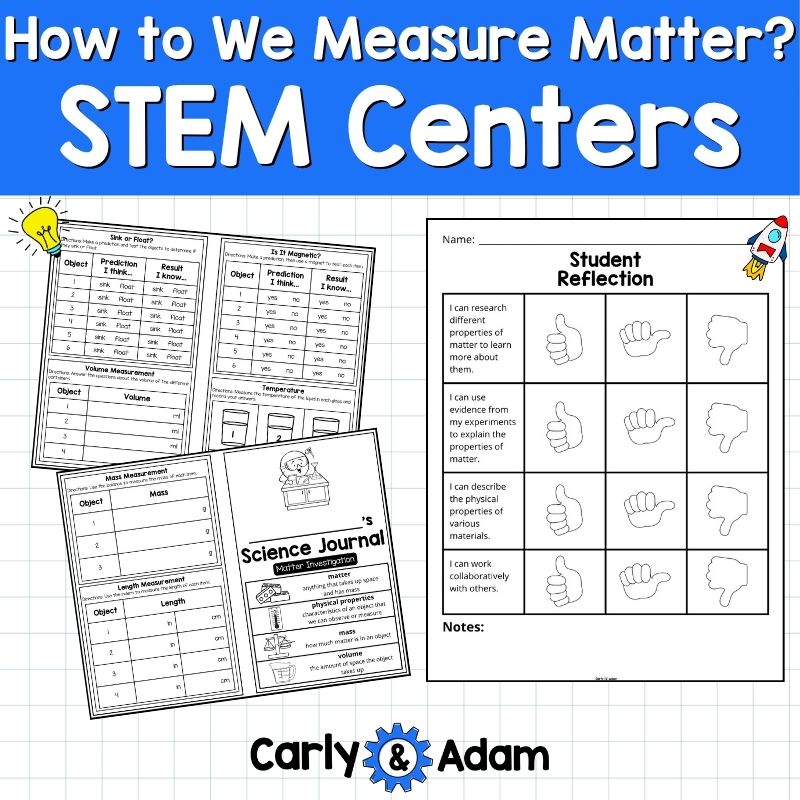 Physical Properties of Matter How Do We Measure Matter? STEM Centers — preview 5