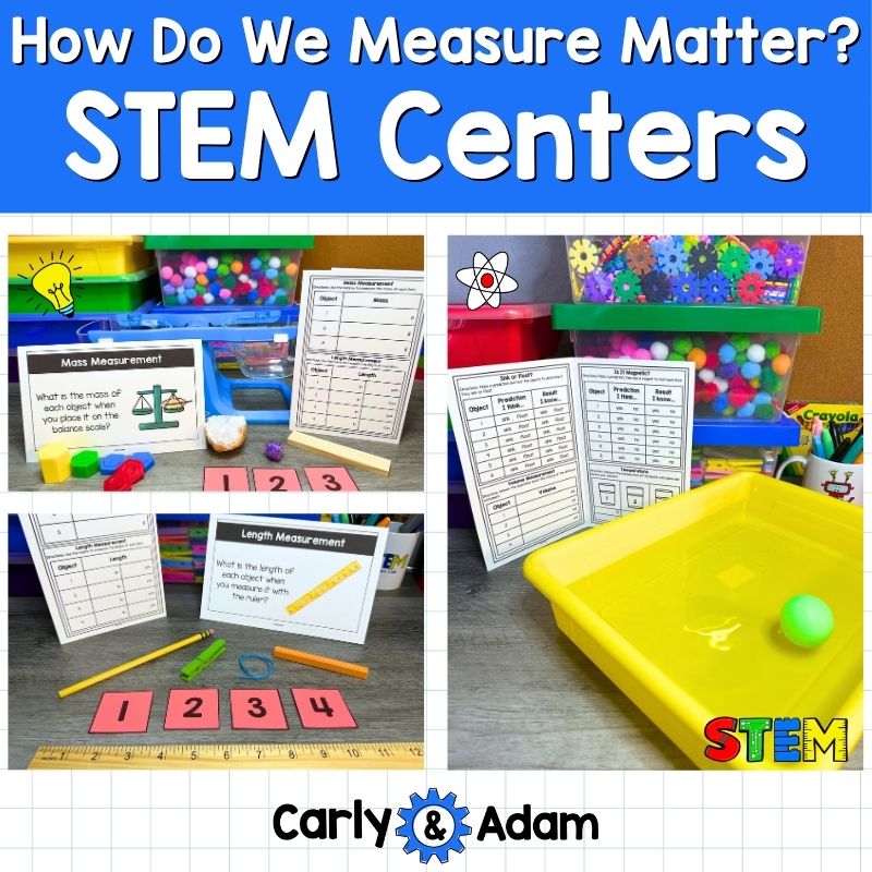 Physical Properties of Matter How Do We Measure Matter? STEM Centers — preview 1