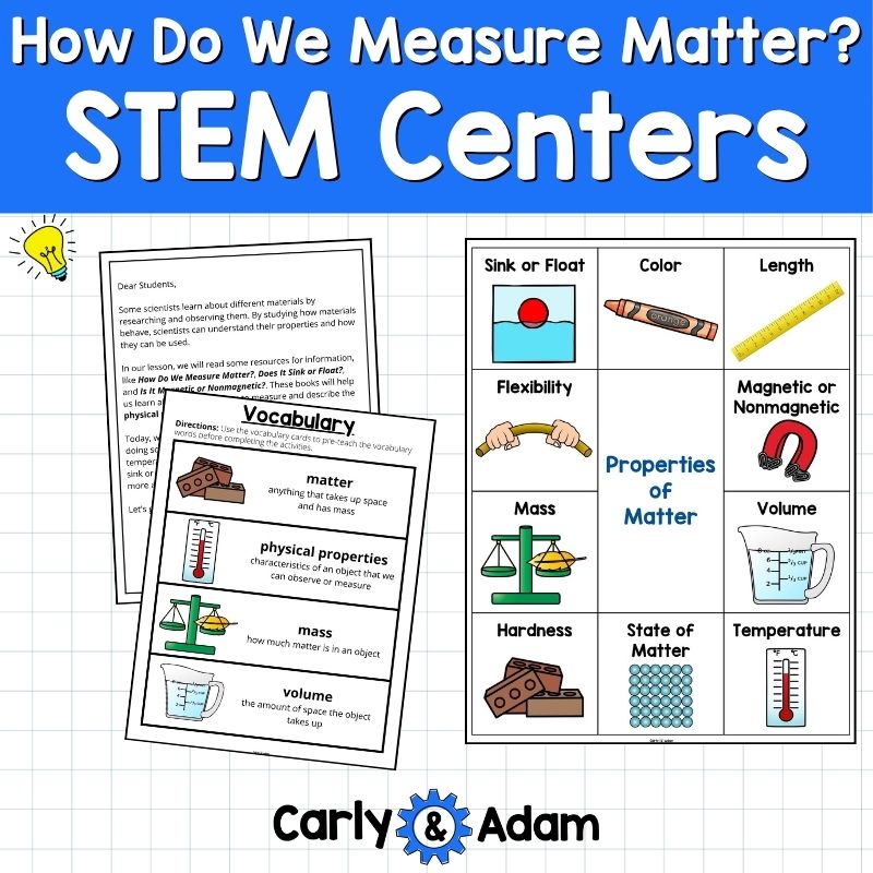 Physical Properties of Matter How Do We Measure Matter? STEM Centers — preview 7