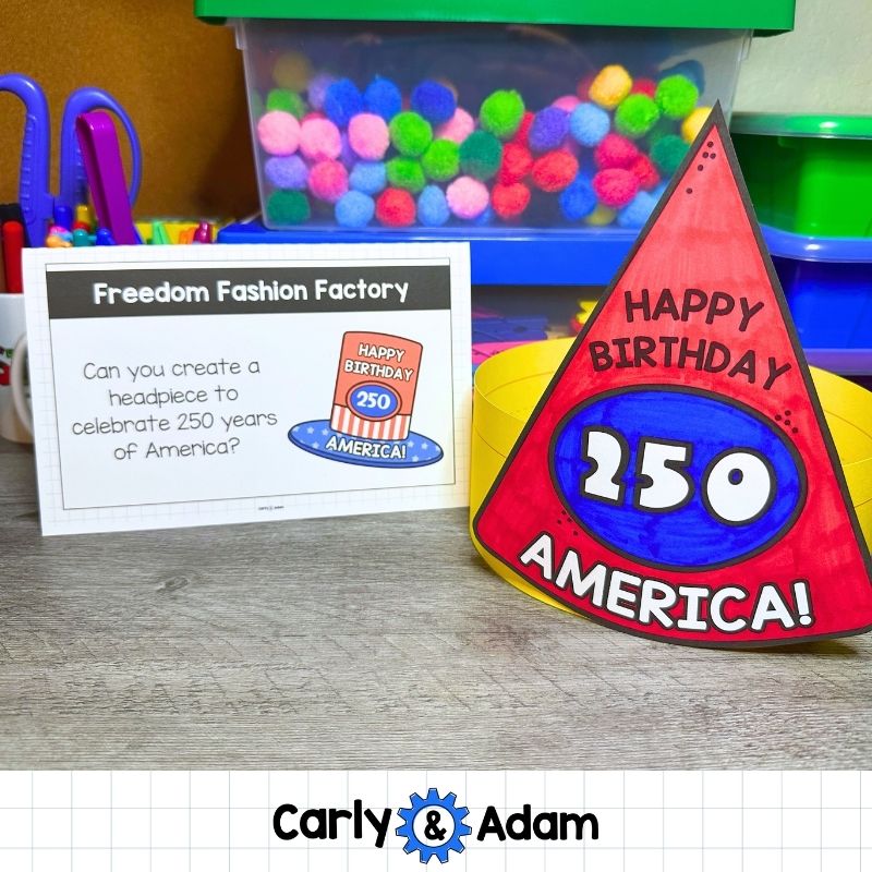 America's 250th Birthday US History STEM Centers Activities, Landmarks — preview 7