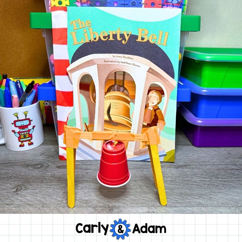 The Liberty Bell Read Aloud STEM Activity American Symbols Lesson Plan — preview 7