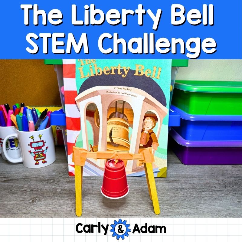 The Liberty Bell Read Aloud STEM Activity American Symbols Lesson Plan — preview 1