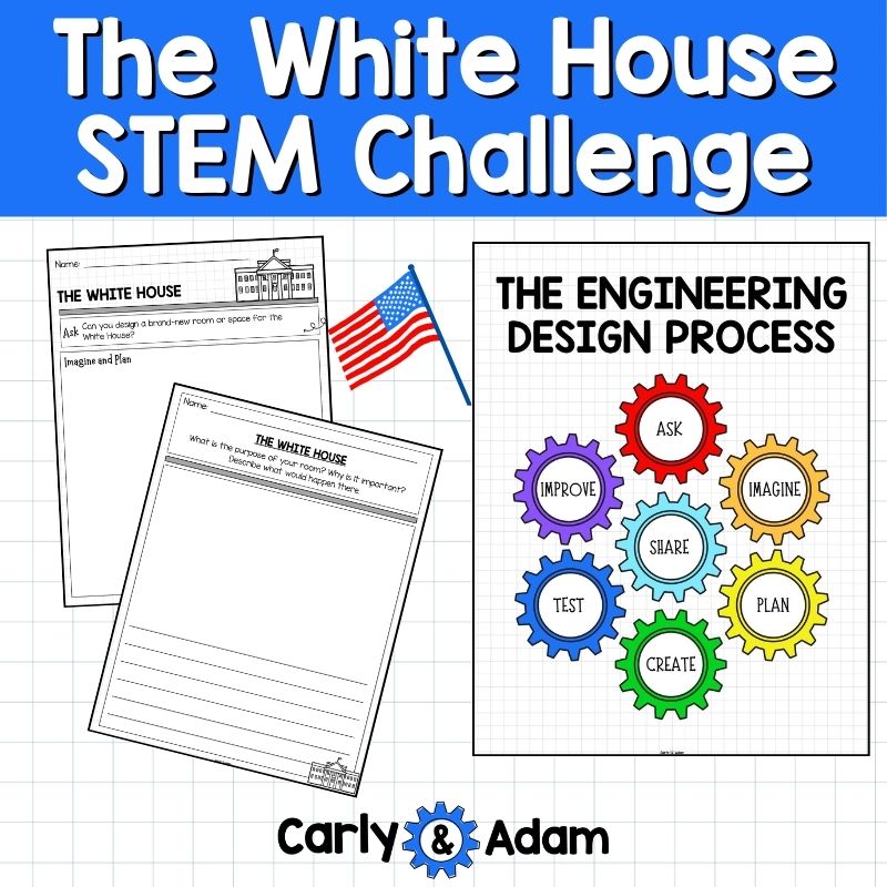 The White House STEM Activity US Landmarks and American Symbols — preview 4