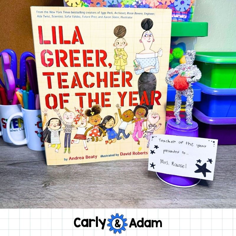 Lila Greer, Teacher of the Year Read Aloud STEM Activity Teacher Appreciation — preview 7