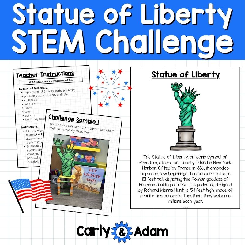 Statue of Liberty STEM Activity Let Liberty Rise! America's 250th Celebration — preview 6