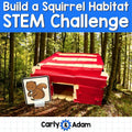 Build a Squirrel Habitat STEM Challenge Pre-k and Kindergarten Spring Activity — preview 1