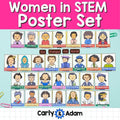 Women in STEM Women's History Month Poster Set STEM Classroom Decor — preview 1