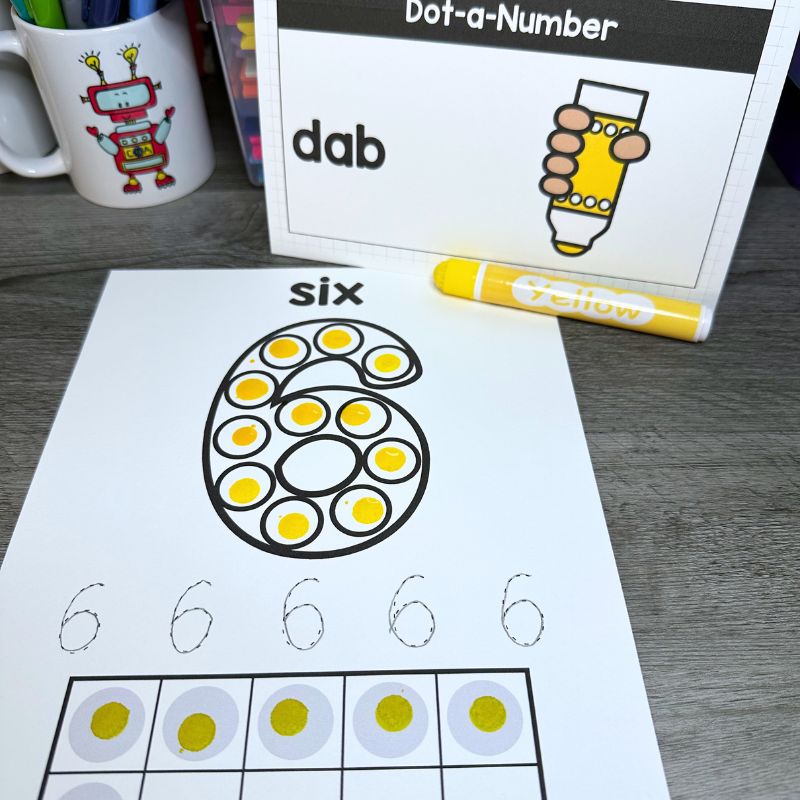 Number STEM Centers Activities Numbers and Counting, Math Centers — preview 7