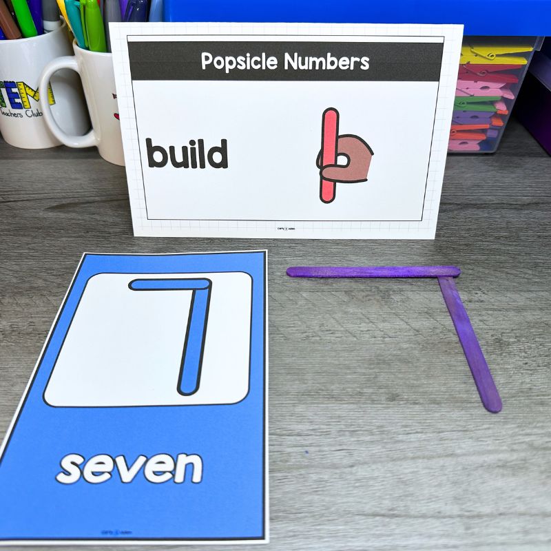 Number STEM Centers Activities Numbers and Counting, Math Centers — preview 8