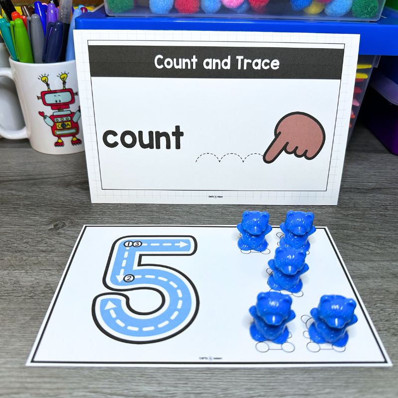 Number STEM Centers Activities Numbers and Counting, Math Centers — preview 9
