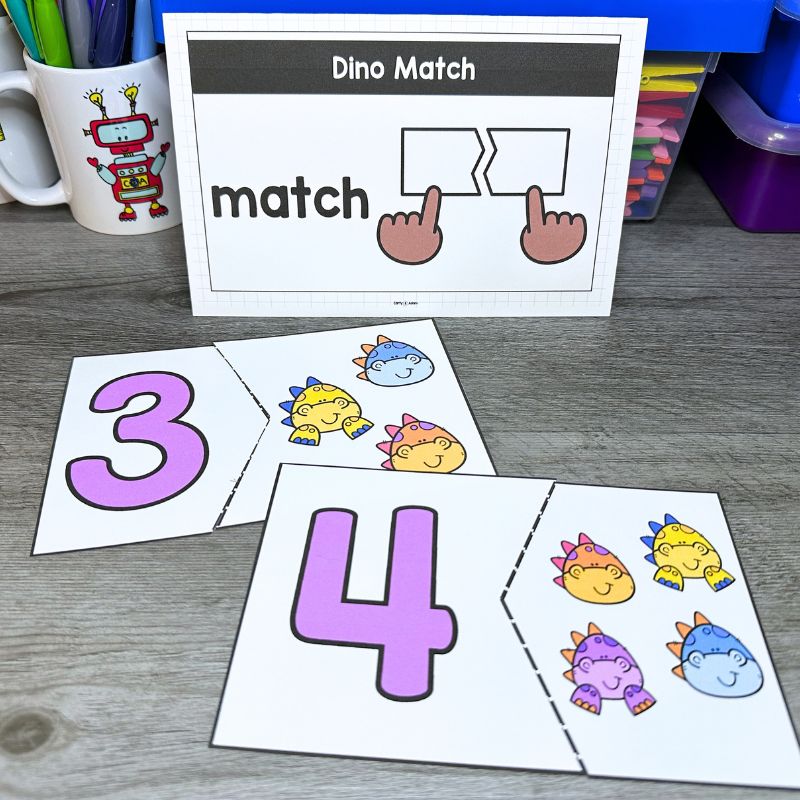 Number STEM Centers Activities Numbers and Counting, Math Centers — preview 10
