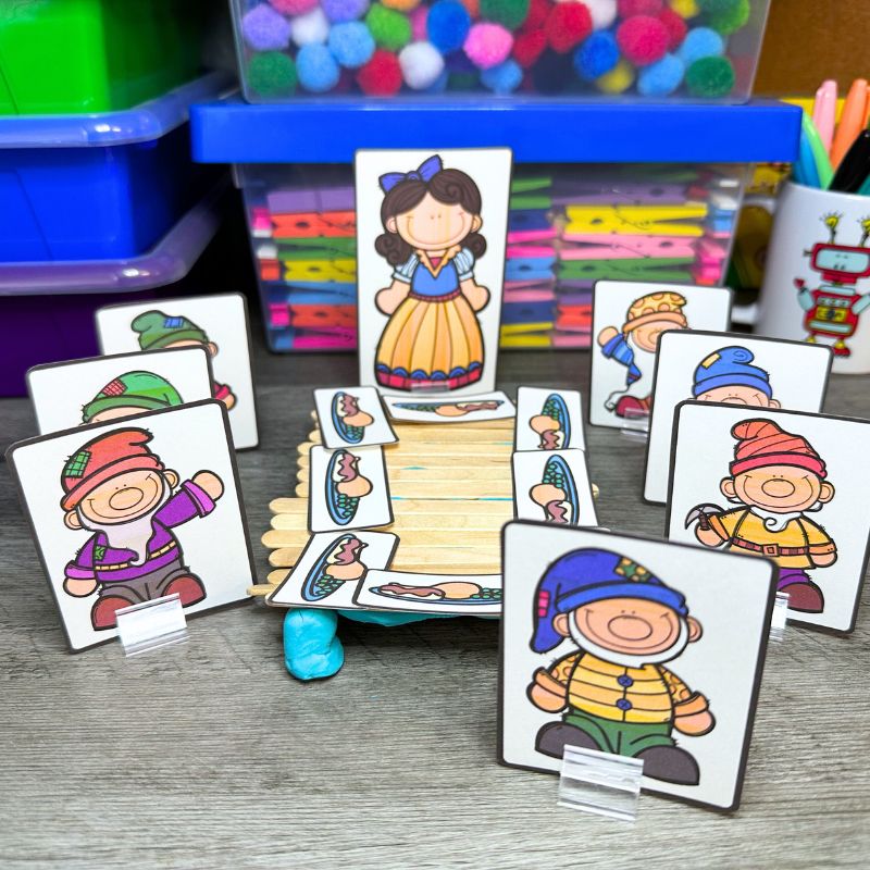 Snow White and the Seven Dwarfs Fairy Tale STEM Activity — preview 3