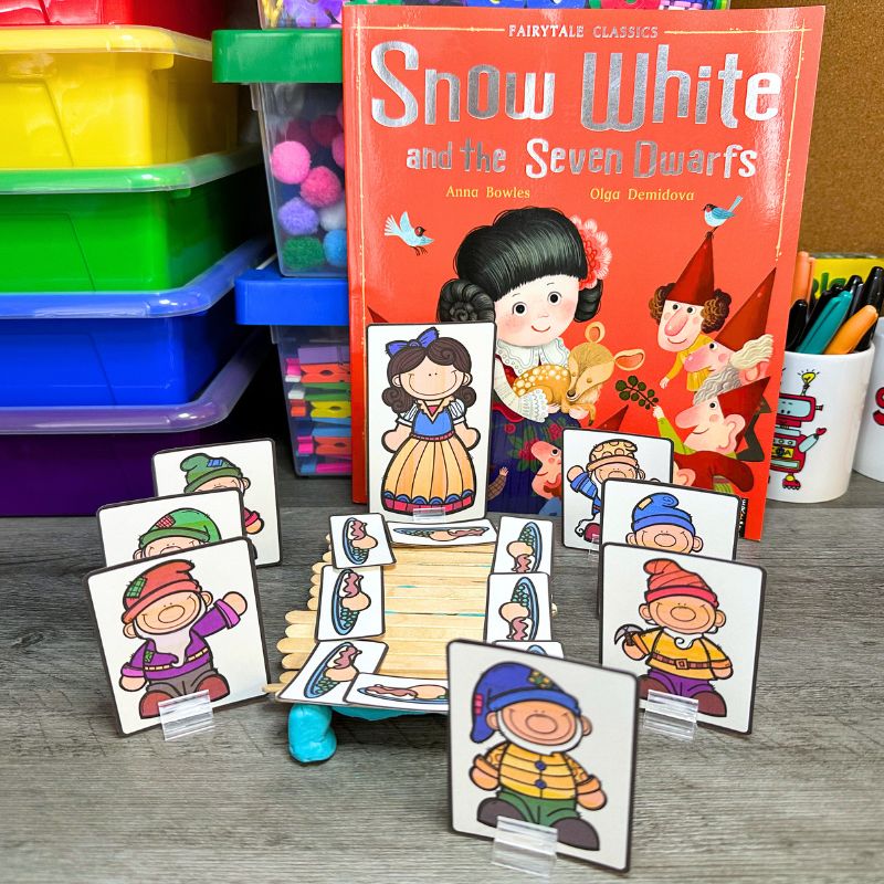 Snow White and the Seven Dwarfs Fairy Tale STEM Activity — preview 5